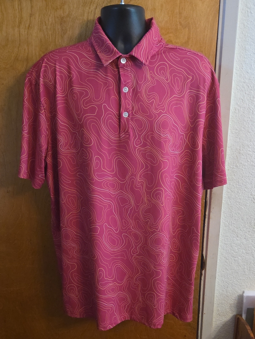 Sunday Swagger Mens Lay of the Links Golf Polo‎ Size XXL
